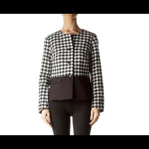 Talbots Houndstooth Jacket Size 14 NWT
